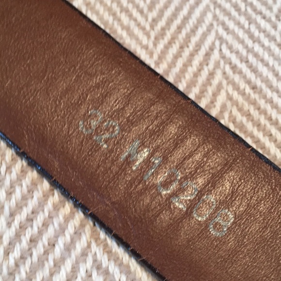 Brighton brown textured leather belt size 32” - Picture 4 of 8